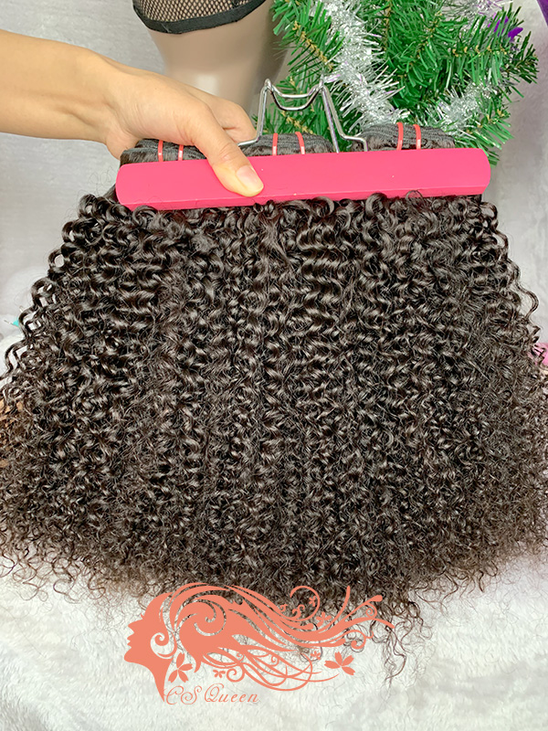 Csqueen 9A Afro Kinky Curly 12 Bundles 100% Human Hair Unprocessed Hair